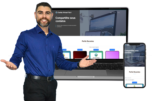 Ilustração Cartão Virtual