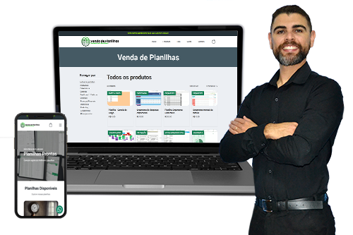 Ilustração de planilhas